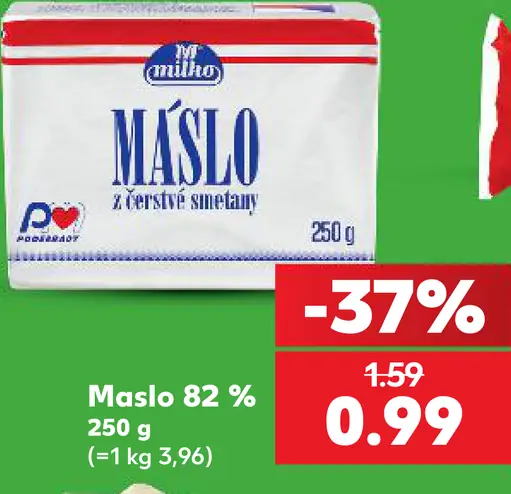 Maslo 82%