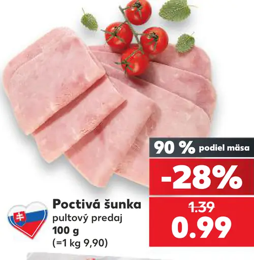 Poctivá šunka