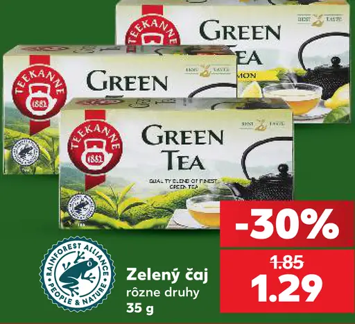 Teekanne čaj zelený