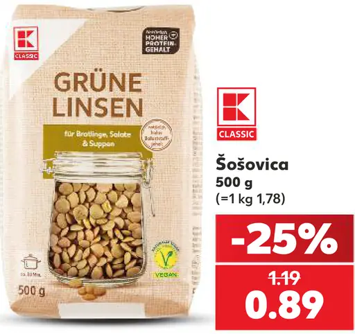 K-Classic Šošovica