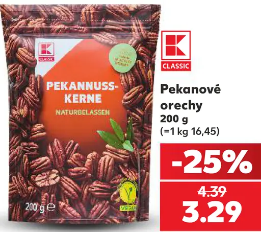K-Classic Pekanové orechy