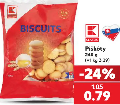 K-Classic Piškóty