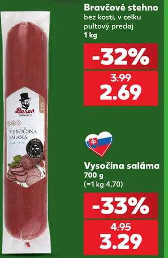 Baron Vysočina saláma