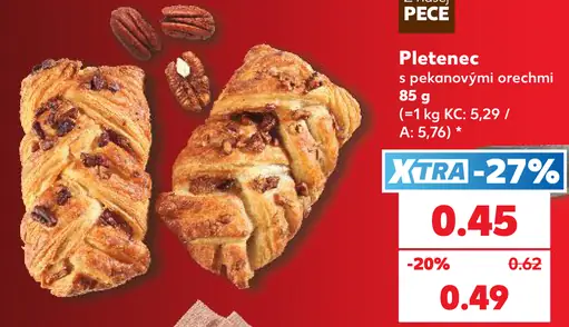 Z našej pece – Pletenec s pekanovými orechmi