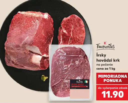 Favorites Írsky hovädzí krk na pečenie