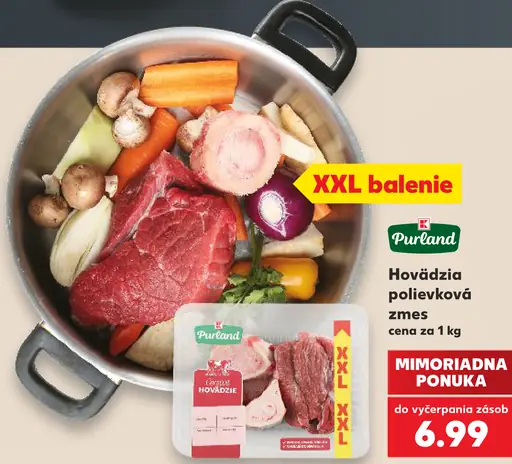 Pureland hovädzia polievková zmes