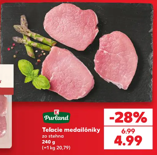Purland Teľacie medailóniky zo stehna