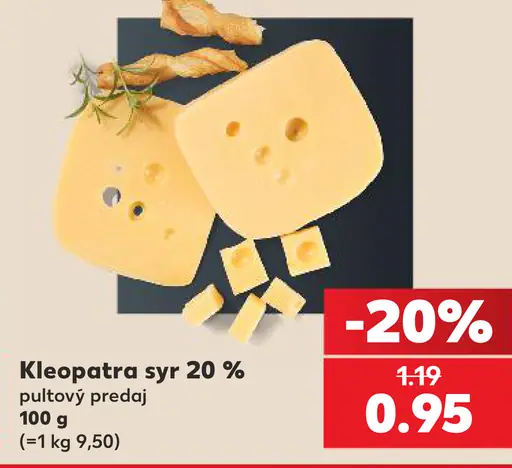 Kleopatra syr 20 %
