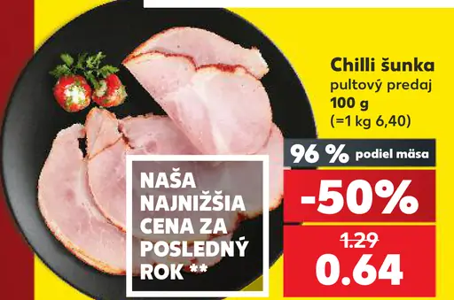 Chilli šunka