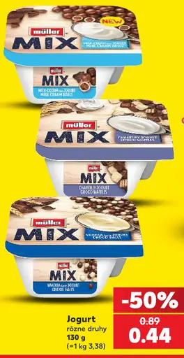 Müller jogurt Mix rôzne druhy