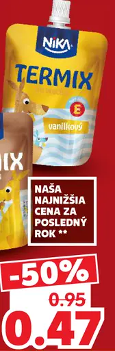 Nika tvarohový dezert rôzne druhy