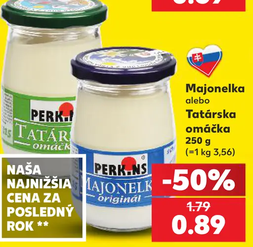Perkins majonelka