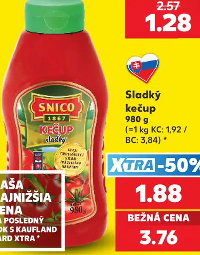 Snico Sladký kečup