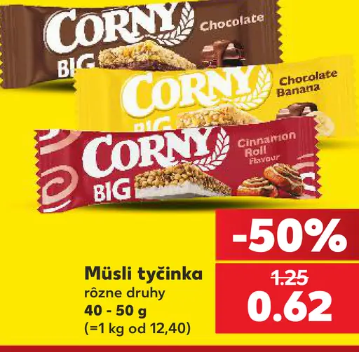 Corny Big Chocolate müsli tyčinka