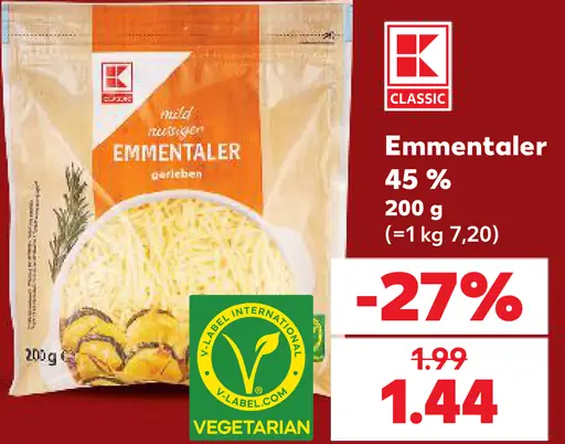 Emmentaler 45 %