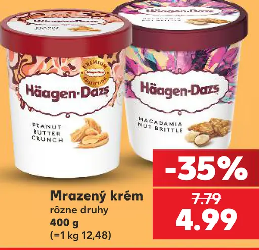 Häagen-Dazs mrazený krém