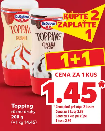 Dr. Oetker Topping karamel