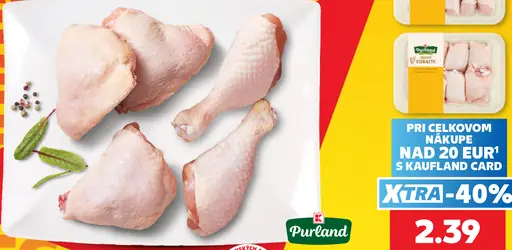 Purland Kuracie horné alebo dolné stehná