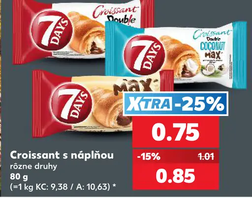 7 Days Croissant s náplňou