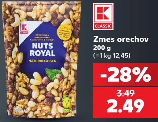 K-Classic Zmes orechov