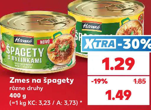 Home zmes na špagety, rôzne druhy