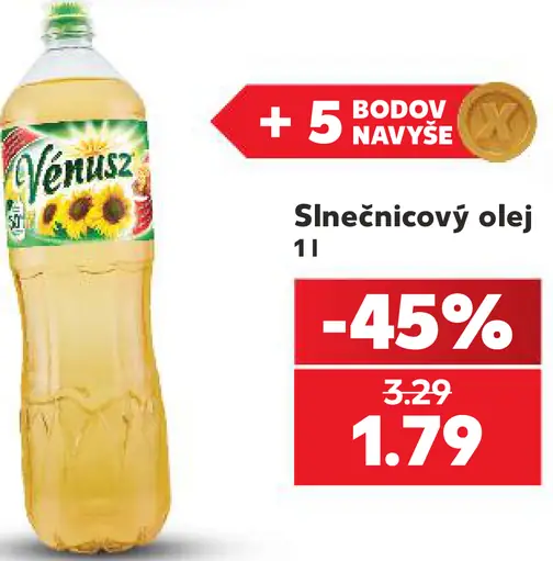 Vénusz Slnečnicový olej