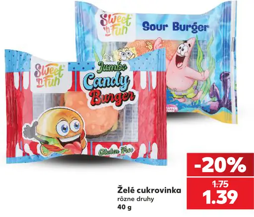 Sweet 'n Fun želé cukrovinka