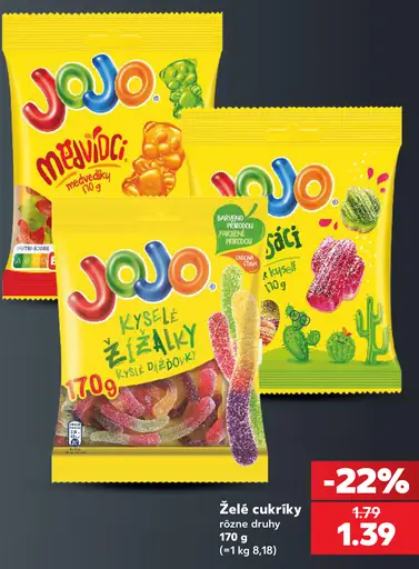 Jojo Želé cukríky