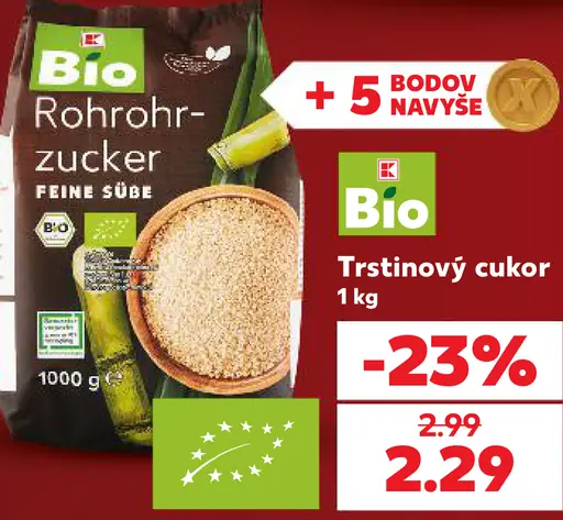 K-Bio Trstinový cukor