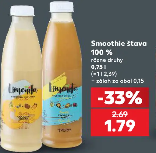 Smoothie šťava 100 %
