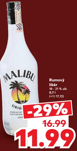 Malibu Rumový likér
