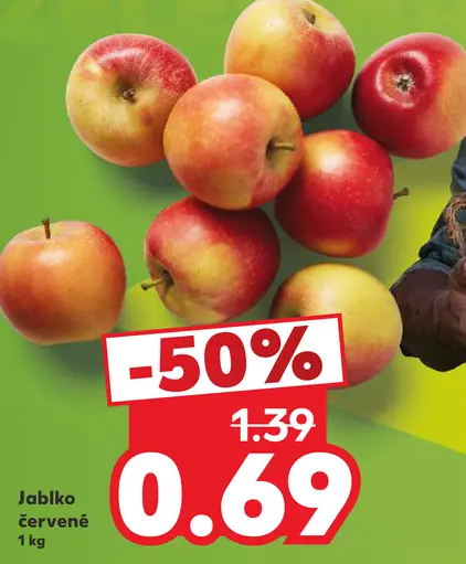 Jablko červené