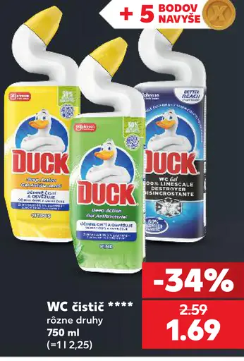 Duck WC čistič