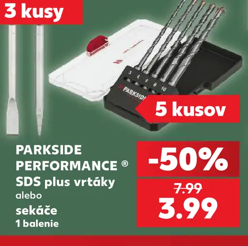 PARKSIDE PERFORMANCE SDS plus vrtáky