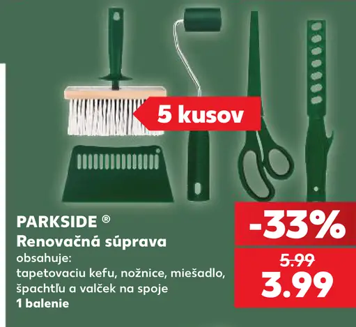 PARKSIDE renovačná súprava