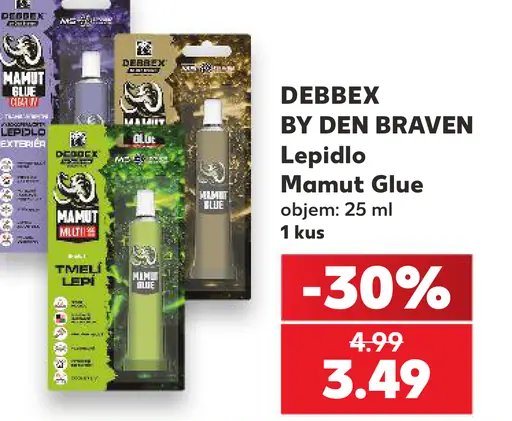 Debbex by Den Braven lepidlo Mamut Glue