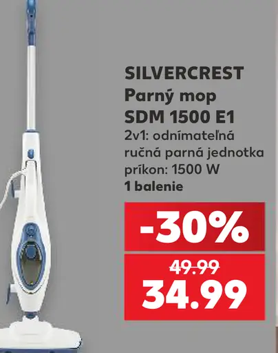 Silvercrest parný mop SDM 1500 E1