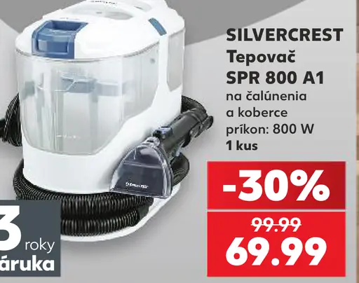 Silvercrest tepovač SPR 800 A1 na čalúnenie a koberce