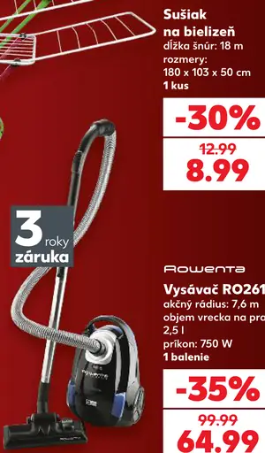 Rowenta R02611 vysávač