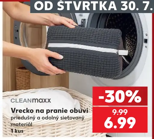 CLEANmaxx vrecko na pranie obuvi