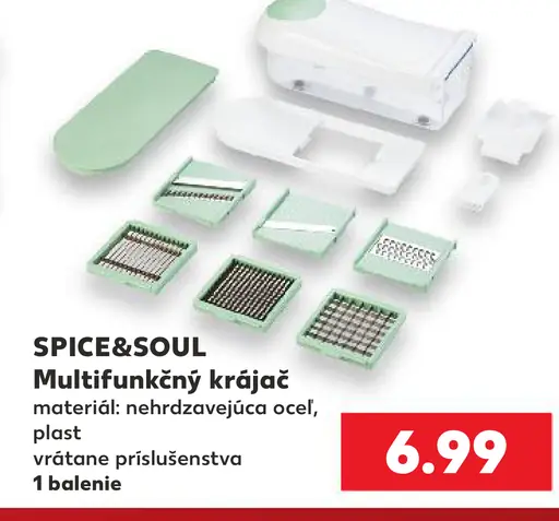 Spice&Soul Multifunkčný krájač