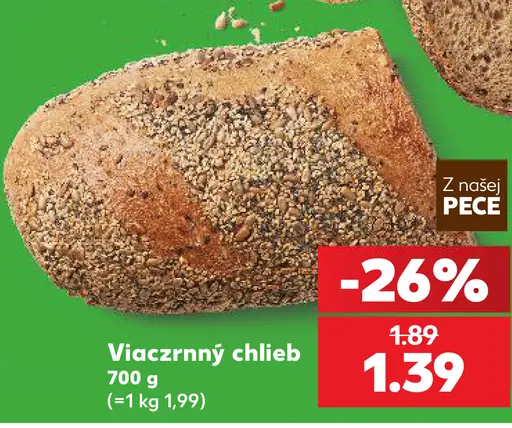 Viaczrnný chlieb