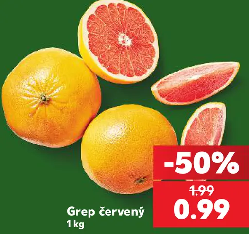 Grep červený