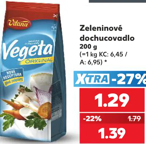 Vegeta Original zeleninové dochucovadlo