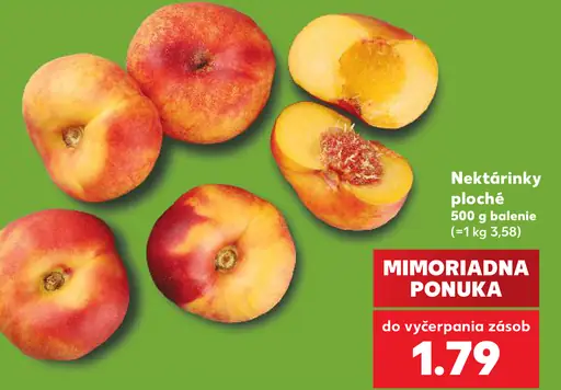 Nektárinky ploché