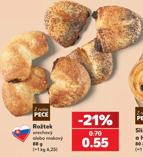 Z našej pece – Rožtek orechový