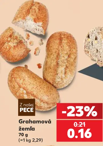 Z našej pece Grahamová žemľa