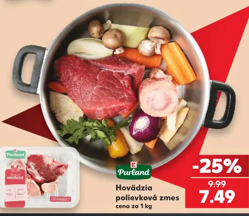 Pureland hovädzia polievková zmes