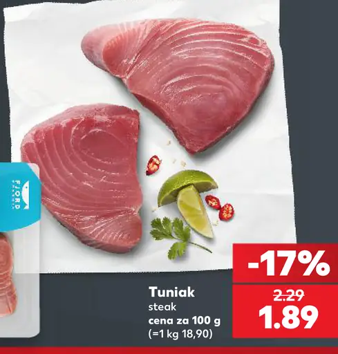 Fish? Fresh! tuniak steak