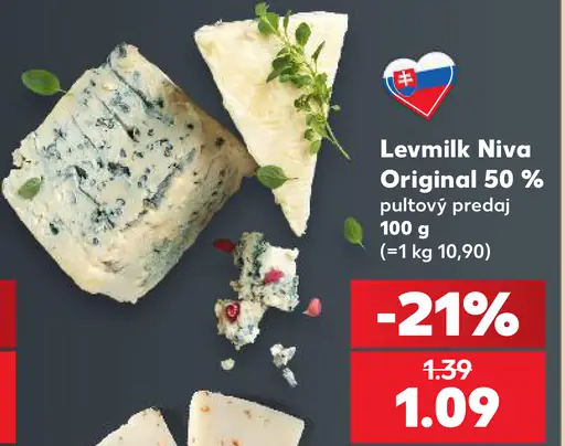 Levmilk Niva Original 50%